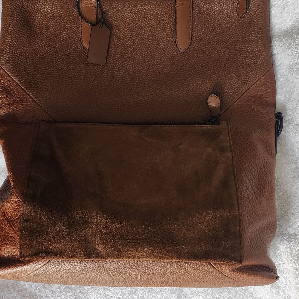 Coach Metropolitan foldover tote